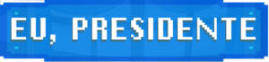 Logotipo com o texto 'Eu, Presidente'